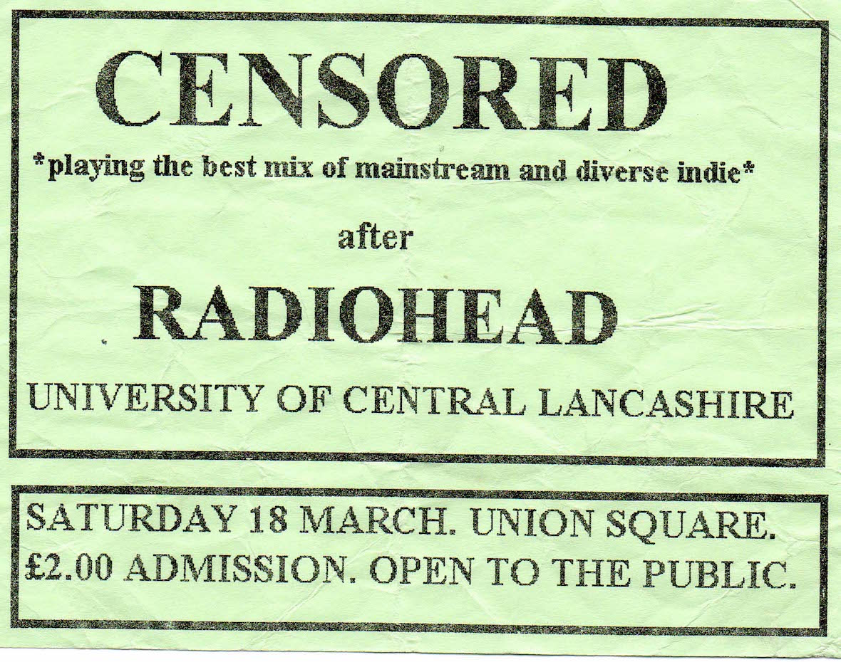 18. Preston, University of Central Lancashire, 18 March 1995