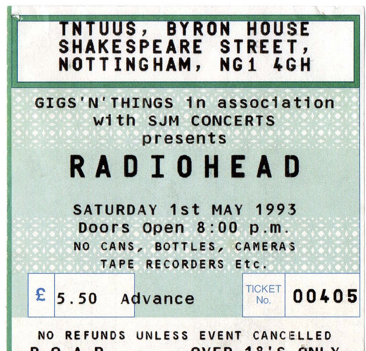 2. Nottingham, TNTUUS, 1 May 1993