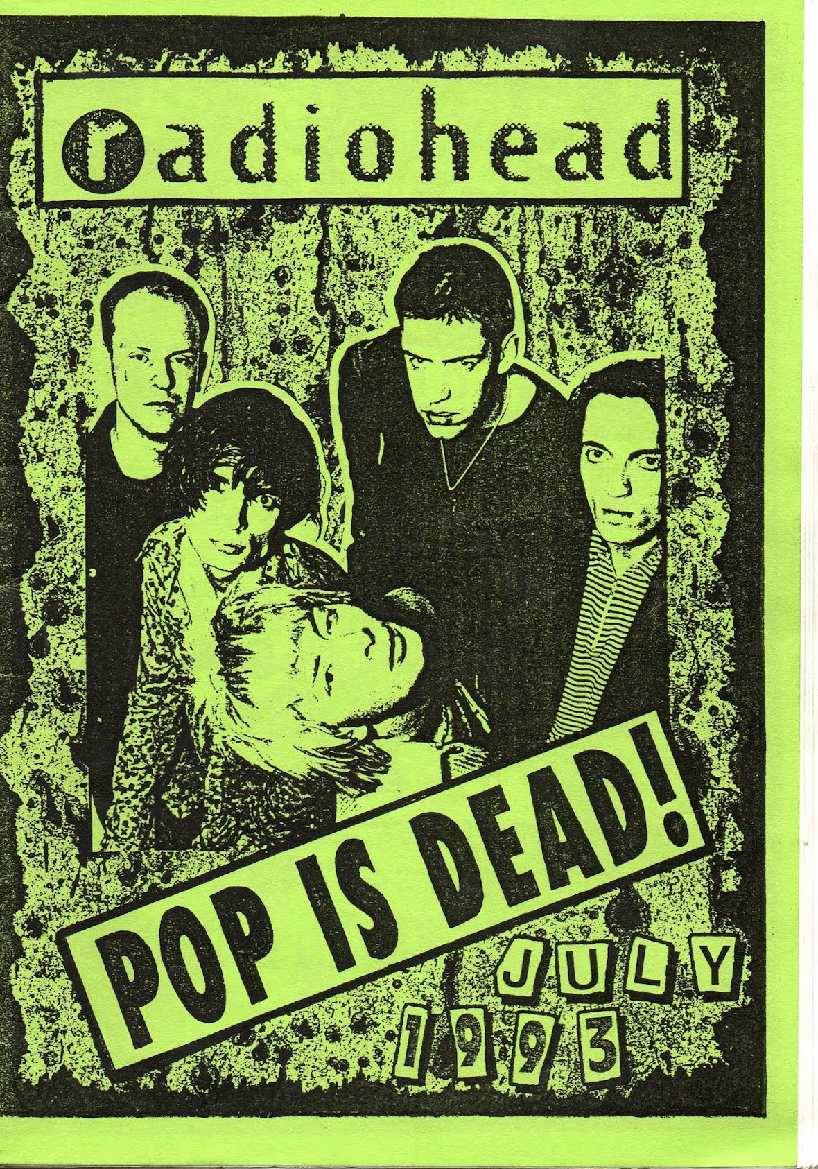 “You want fame? Right here’s where you start paying for it in corporate cheques” * –  June 1993