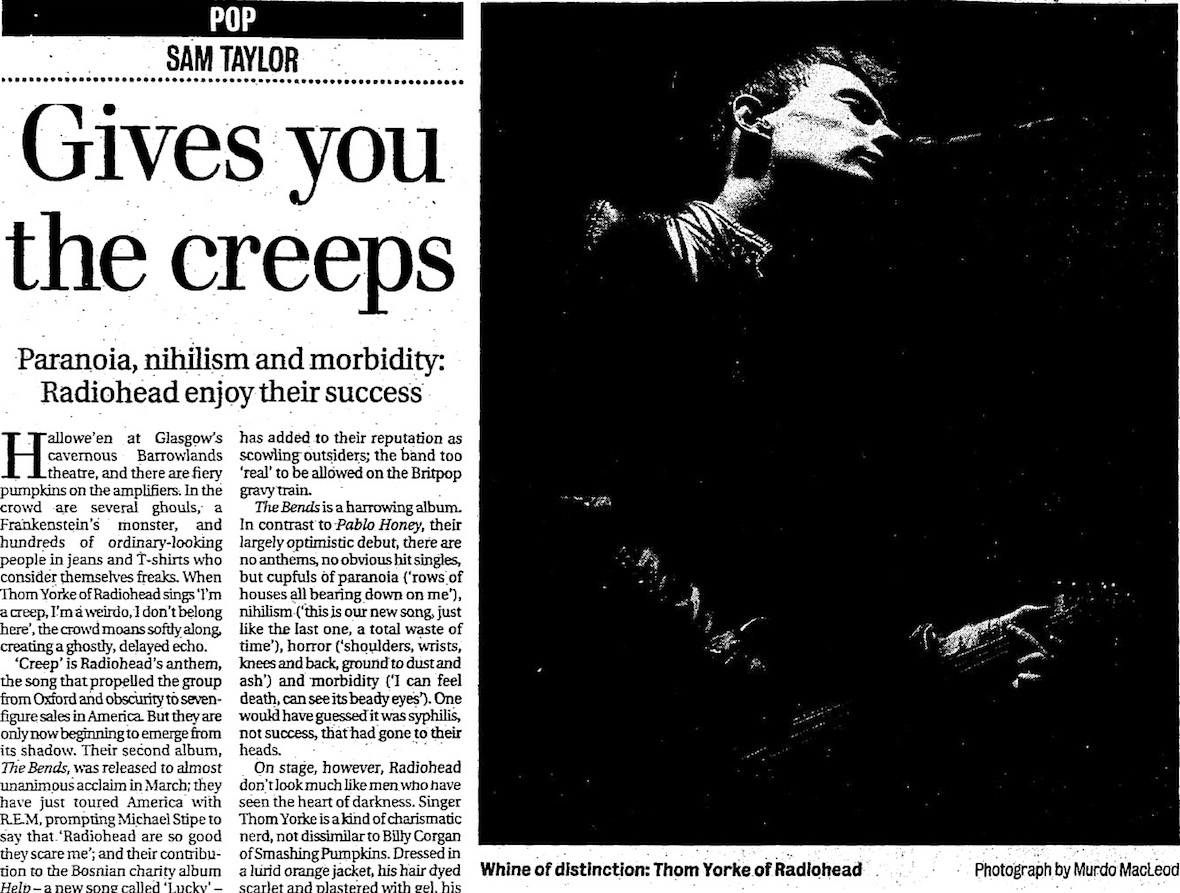 27. Cambridge, Corn Exchange, 6 November 1995