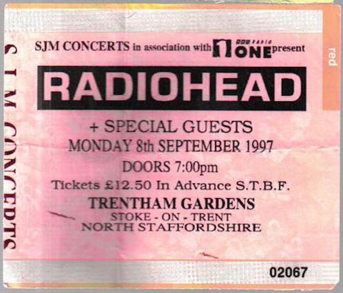 34. Stoke-on-Trent, Trentham Gardens, 8 September 1997