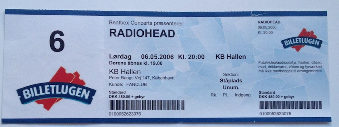 78. Copenhagen, KB Hallen, 6 May 2006